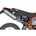 HP CORSE SP-1 350 2-into-1 Titanium Slip-on Exhaust for KTM 990 Adventure (06-14) HP CORSE SP-1 350 2-into-1 Titanium Slip-on Exhaust for KTM 990 Adventure (06-14)